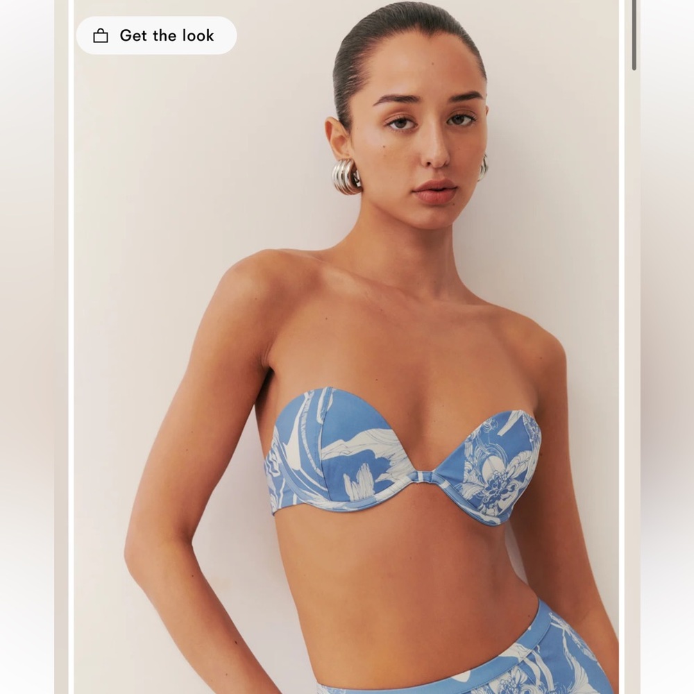Reformation Lago Bikini Top only